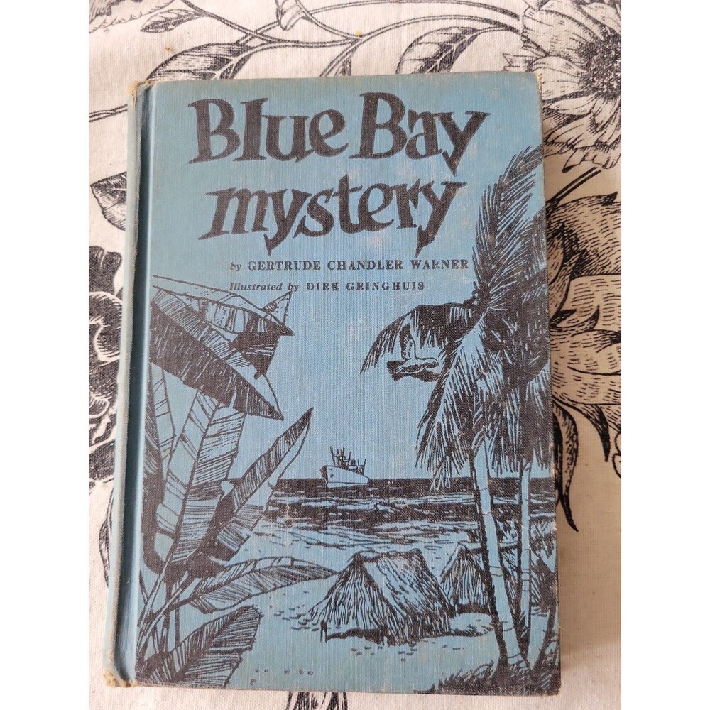 Blue Bay Mystery Book Gertrude Chandler Warner Hardback 1961
